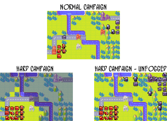 Advance Wars 2 Part 28 Normal Campaign Vs Hard Campaign Spot The Difference Part 1